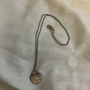 Tiffany & Co sterling silver necklace